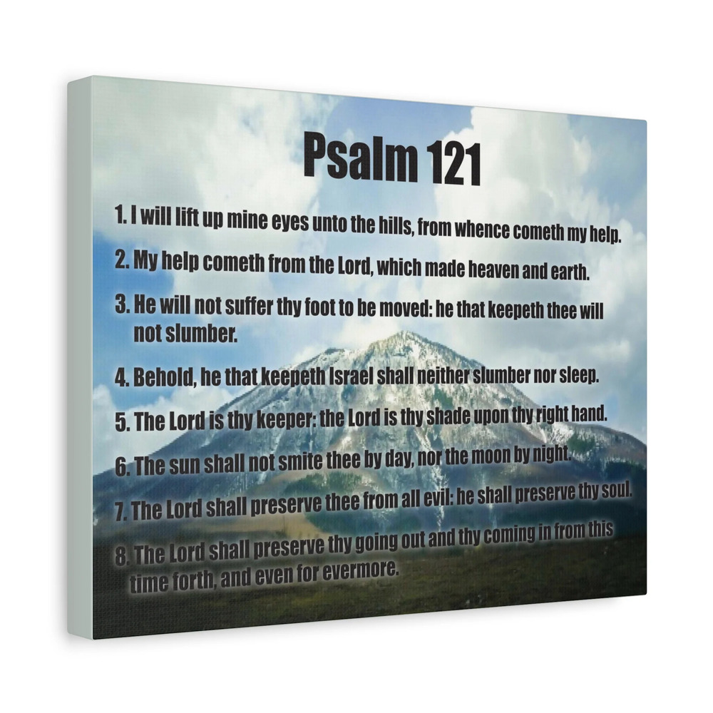 Scripture Walls God Watches Over You Psalm 121:7 Christian Wall Art Print Ready